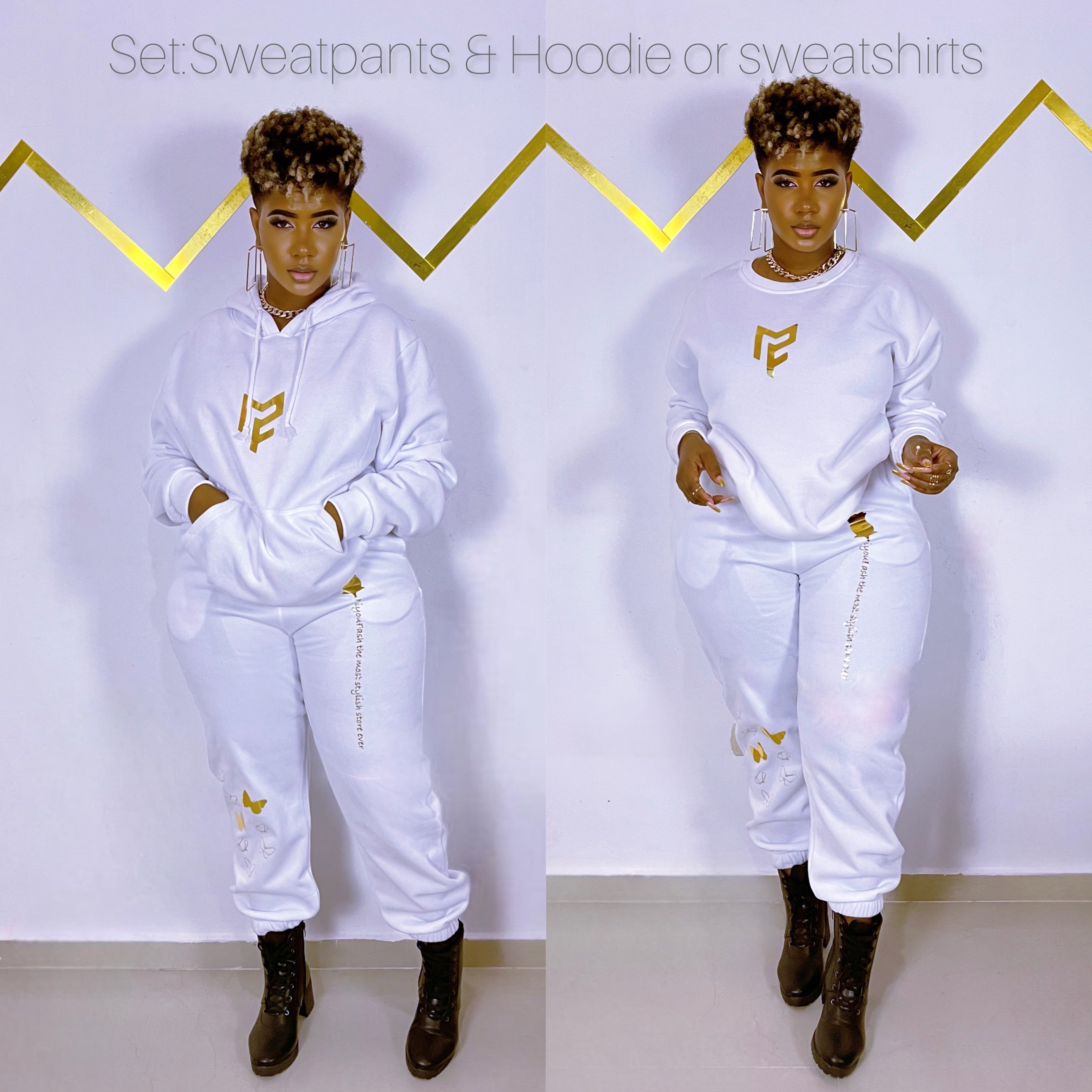 SET: Sweatpant + Sweatshirt or Hoodie