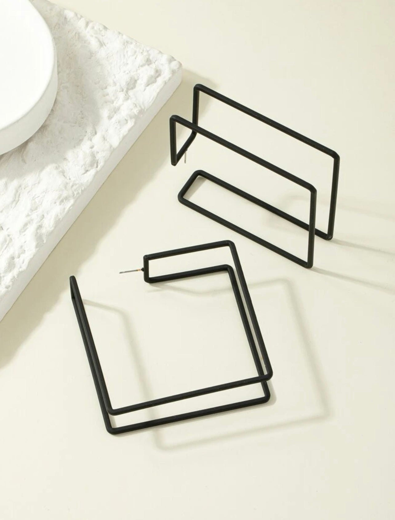 Square Oversized Earrings